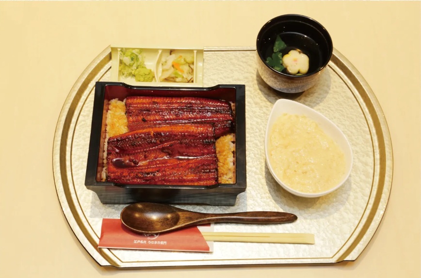 自然薯セット鰻重